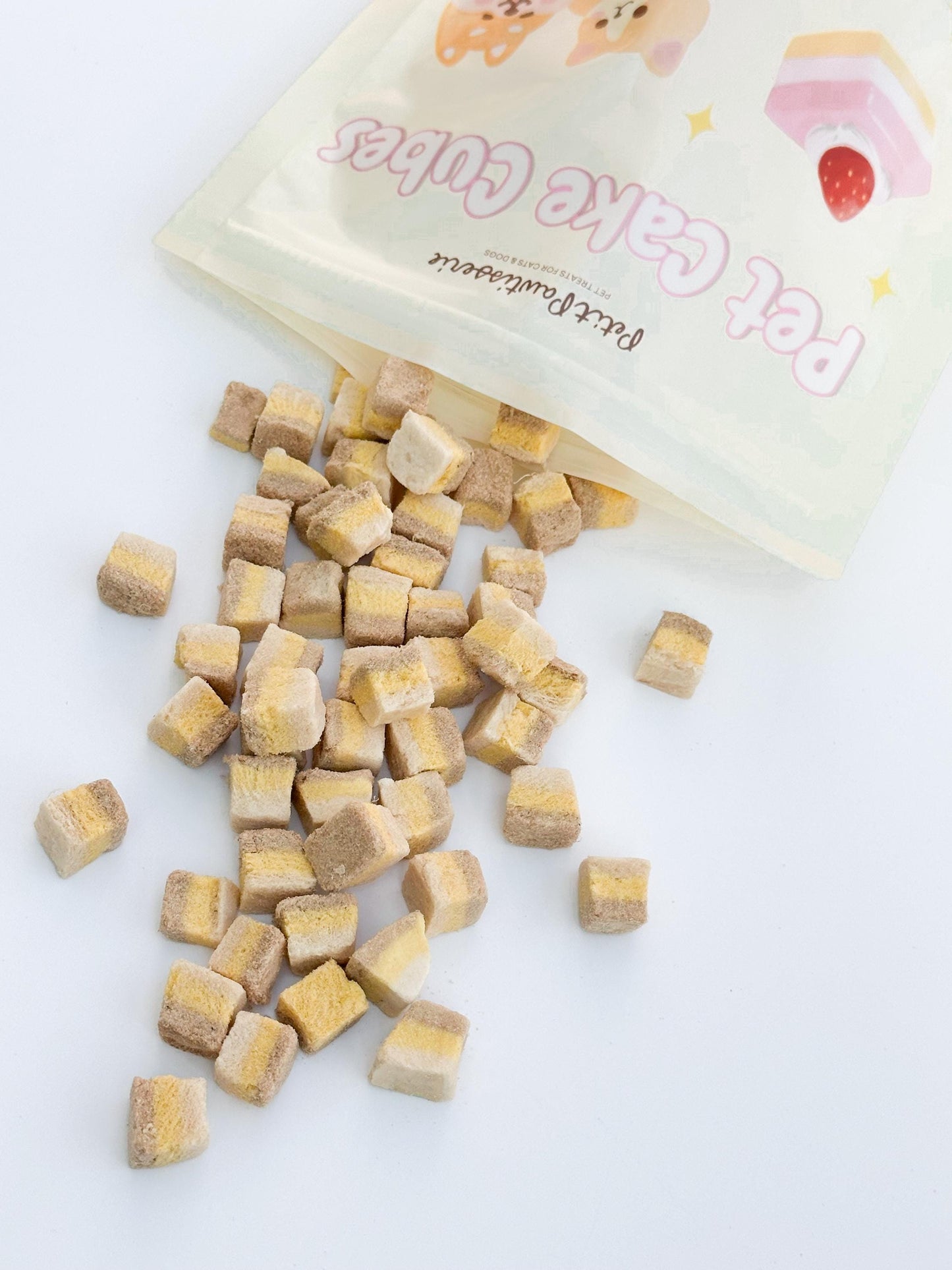 Freeze Dried Cake Cube Pet Treats 50g