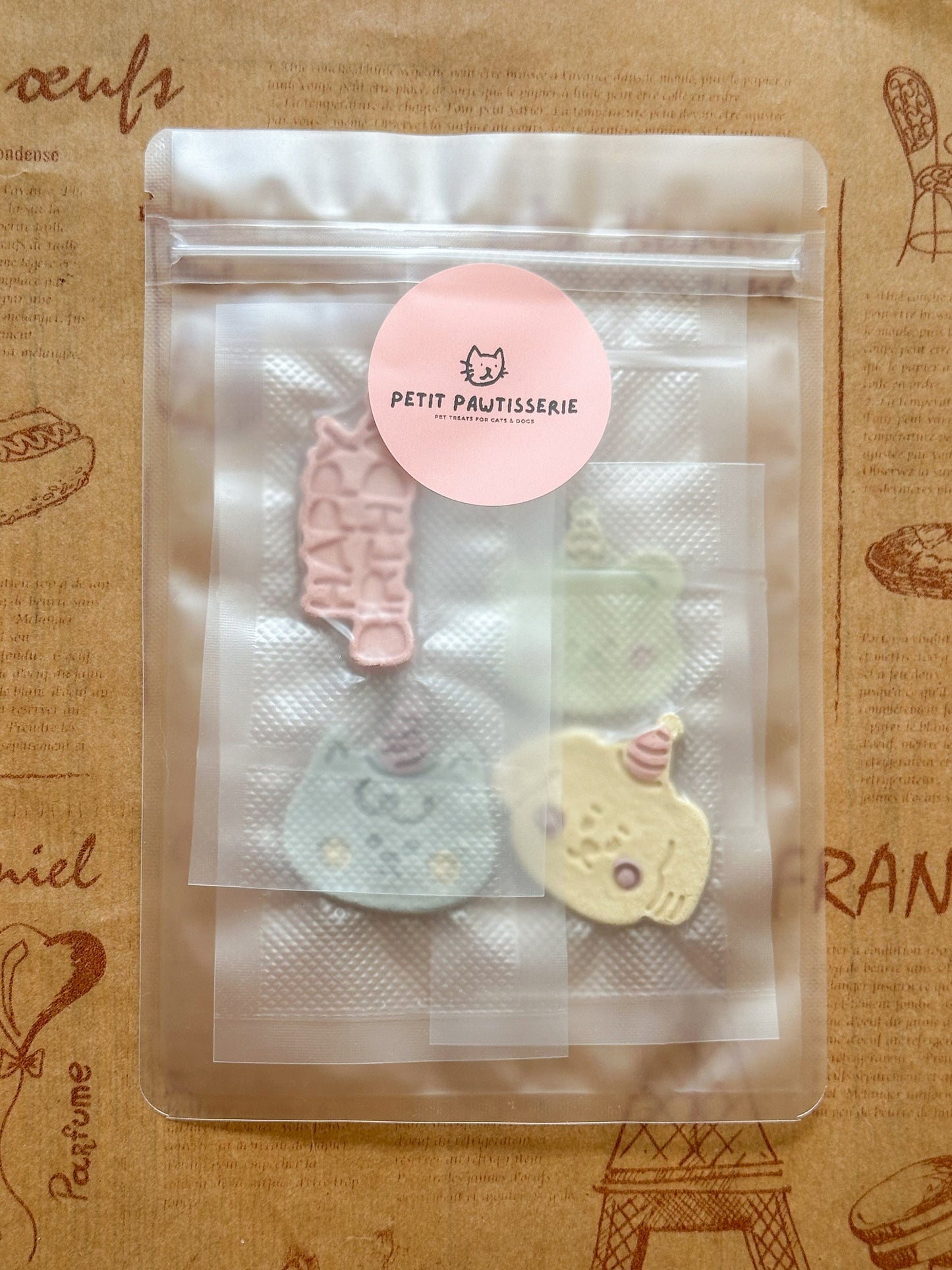 Birthday Party Pet Treats 4 pcs