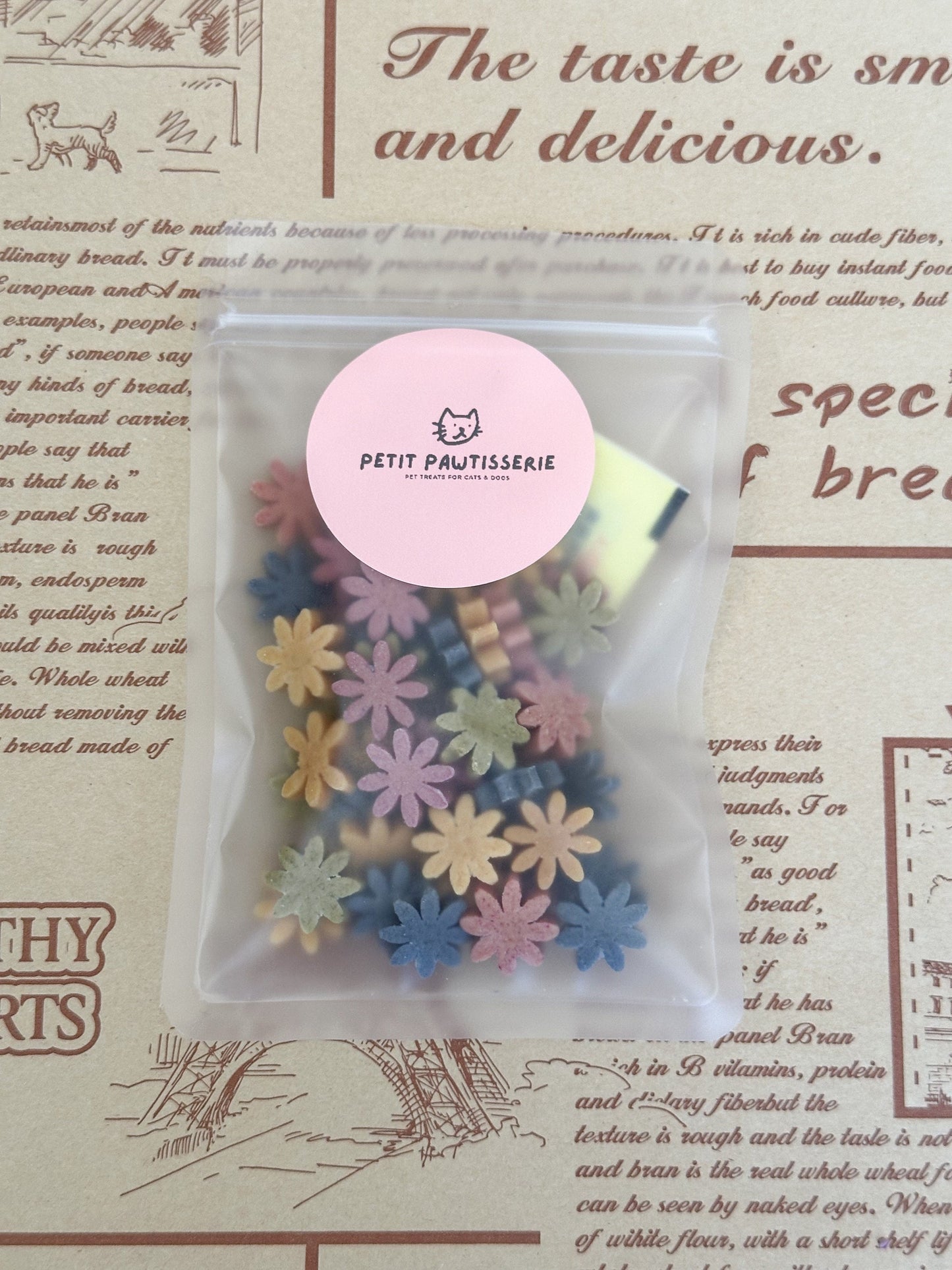 Mini Flower Goat Milk Treats 1.5 oz