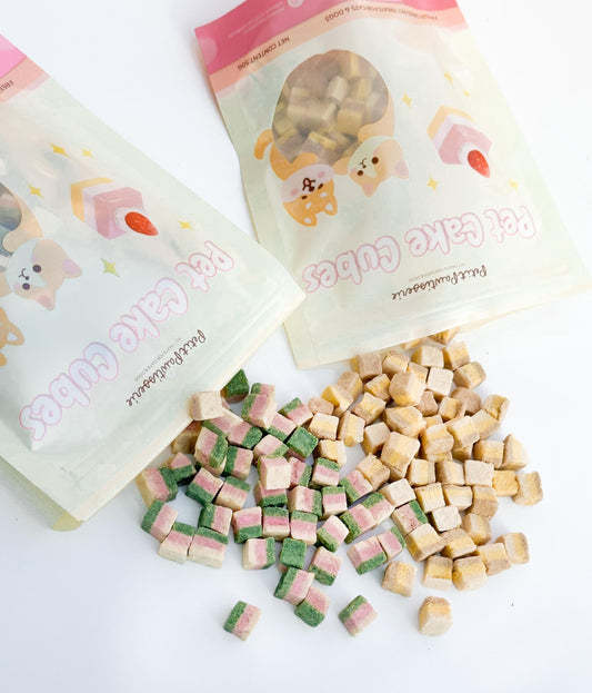 Freeze Dried Cake Cube Pet Treats 50g