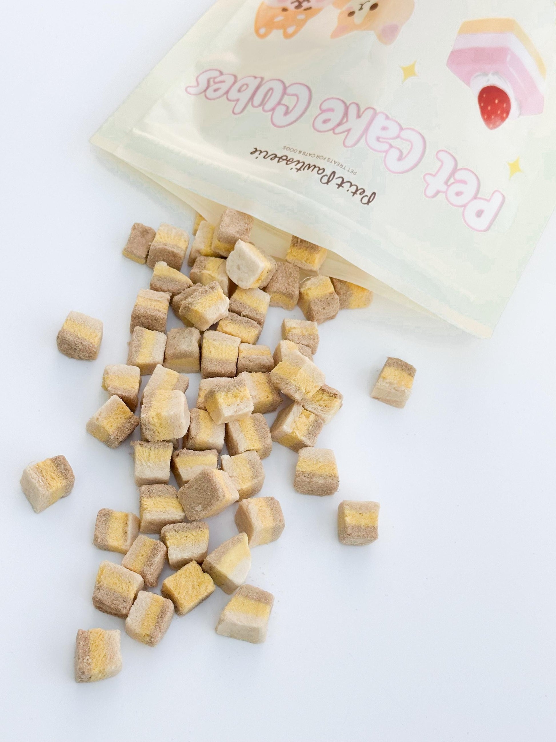 Freeze Dried Cake Cube Pet Treats 50g